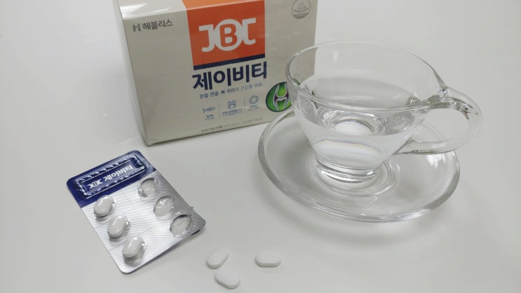  손목통증/무릎통증 관철영양제 추천!! 글루코사민 상어연골 관절영양제 <헤블리스 제이비티>