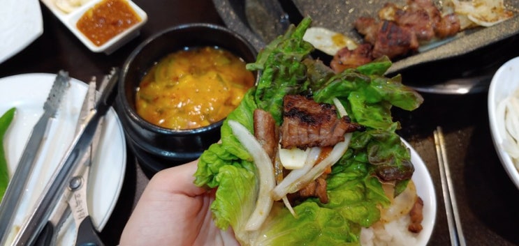  천안 쌍용동 맛집 : 황토가마석갈비 입안행복황토가마구이 먹고왔어요.