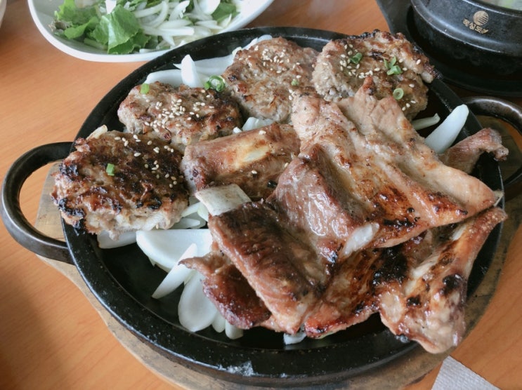  전주 맛집 :: 소양 초입 한옥집 / 석갈비, 떡갈비