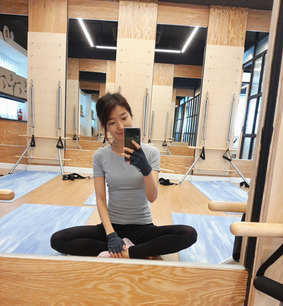  뮬라웨어 필라테스복 최고야..