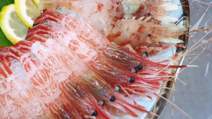  포항 영일대 해수욕장 맛집 해물직판장