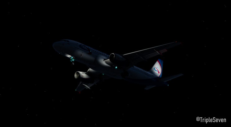  [TripleSeven/P3DV4] 우랄항공 U6700편 하바롭스크/노비 - 이르쿠츠크 야간 비행일지!