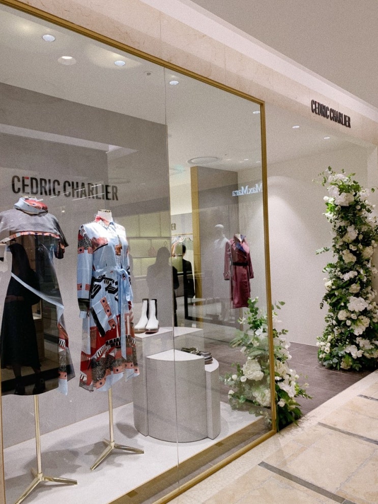  Cedric Charlier : 세드릭 샬리에 한국 런칭, 부띠끄 오픈  _ 롯데백화점 본점 3층 
