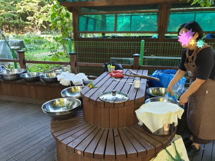 텃밭에서 천연염색 텃밭에서 천연염색