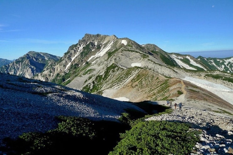 [일본 북알프스]시로우마다케(白馬岳)와 다테야마(立山) 연봉, 츠루기다케(剣岳) 산행계획.
