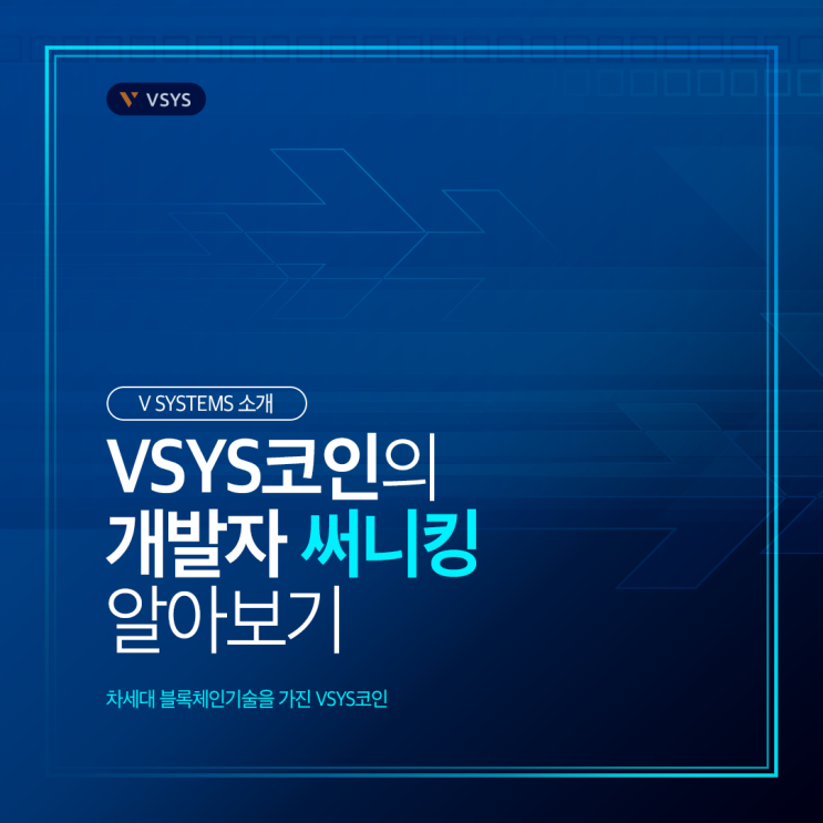  브이시스템즈 VSYS코인의 전망