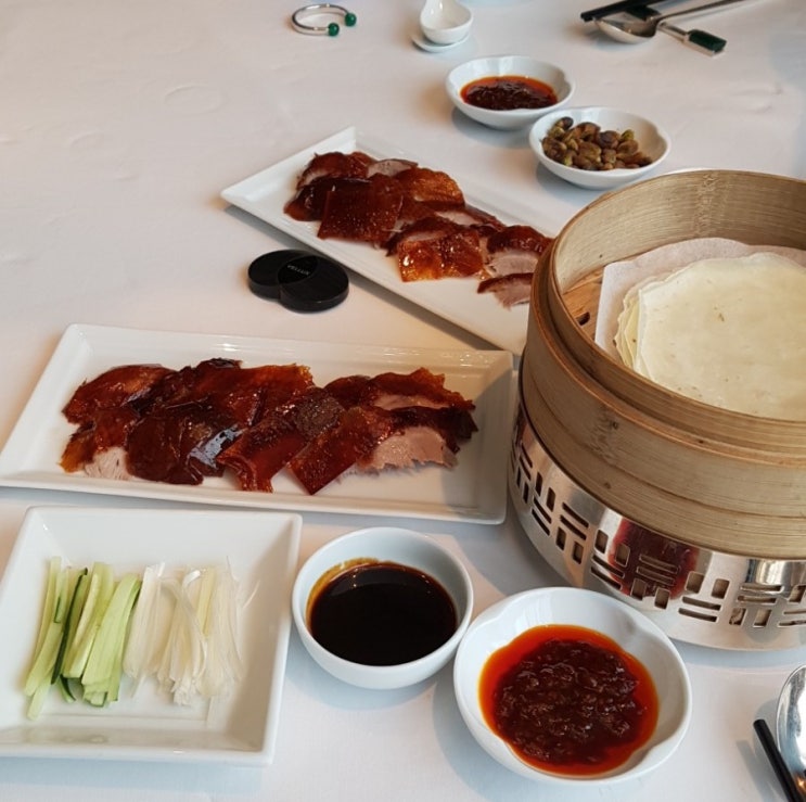  포스즌스호텔 중식 맛집, 북경오리 먹으러 생일날 다녀온 유유안