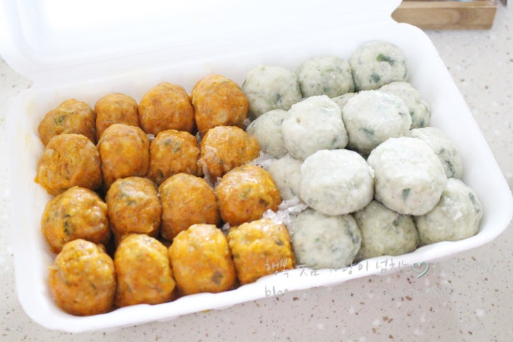  화사 굴림만두 로 핫한 신기시장 맛집 장수손만두 택배 주문도 되네요