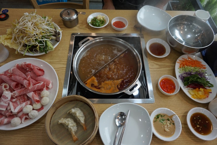  안산 본오동 샤브샤브 맛집 - 참밀샤브만두