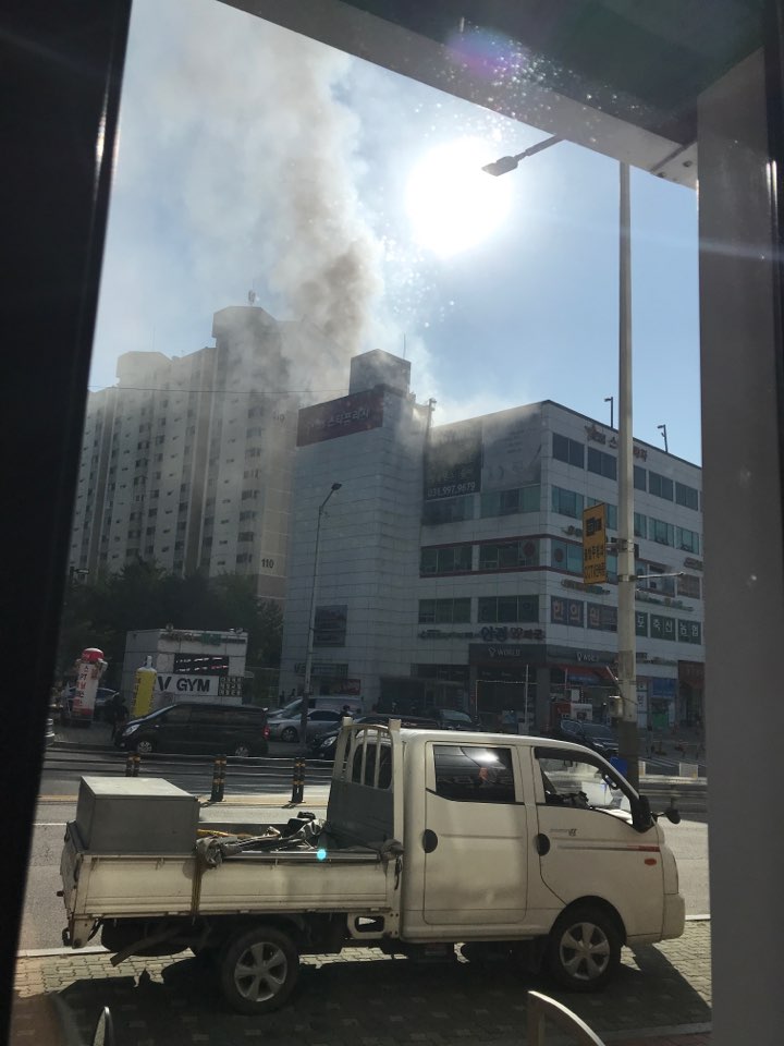  김포 요양병원 스타프라자 화재 발생...
