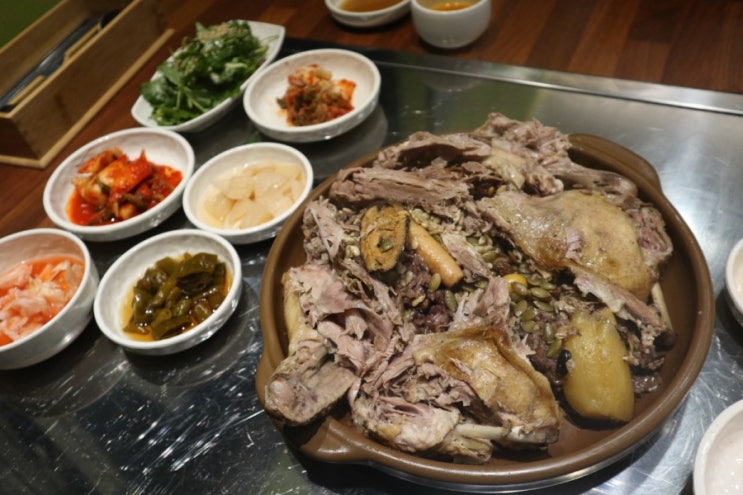  부들부들한 살이 쏙~오리진흙구이로 환절기 몸보신 제대로하자! 율동공원 맛집 청덕원