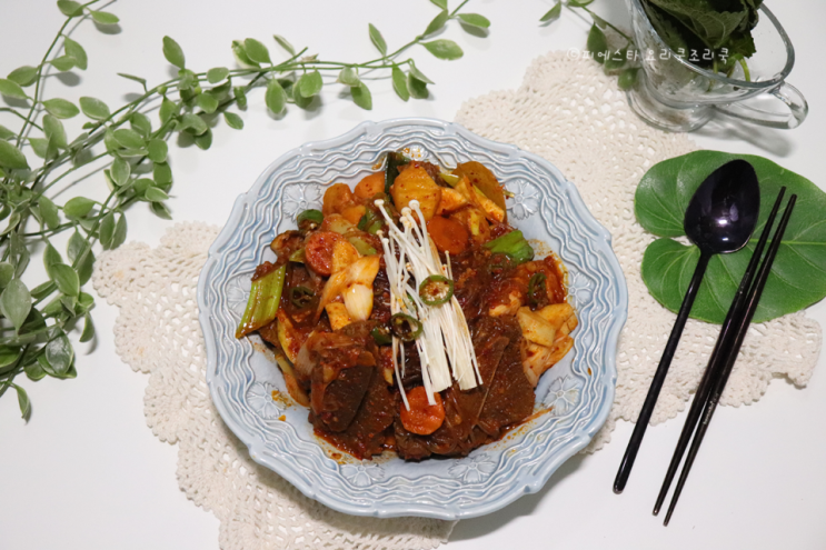  매운 소갈비찜 만드는 법 동인동 찜갈비 황금레시피