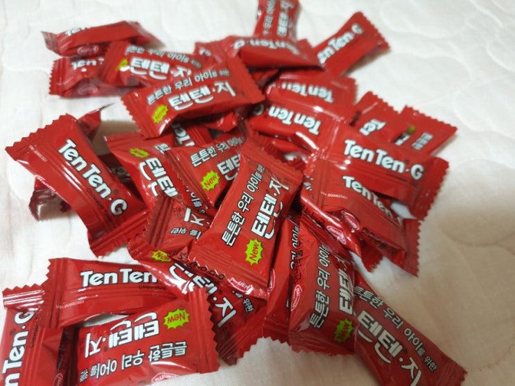  새로나온 홍삼 텐텐 지 어린이 영양제
