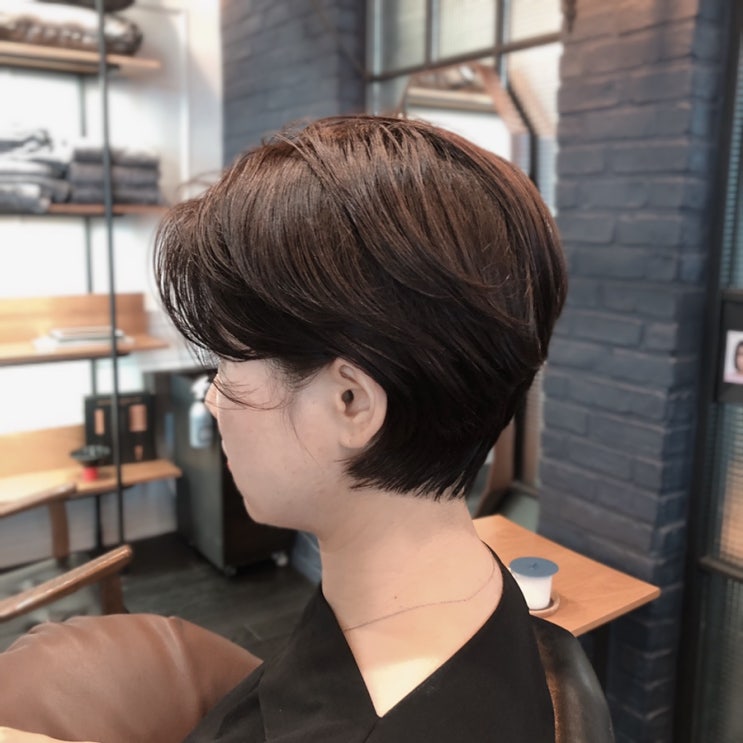  송파.여자보브단발/보브숏컷 메종드아이디헤어 민호부원장 위례동미용실