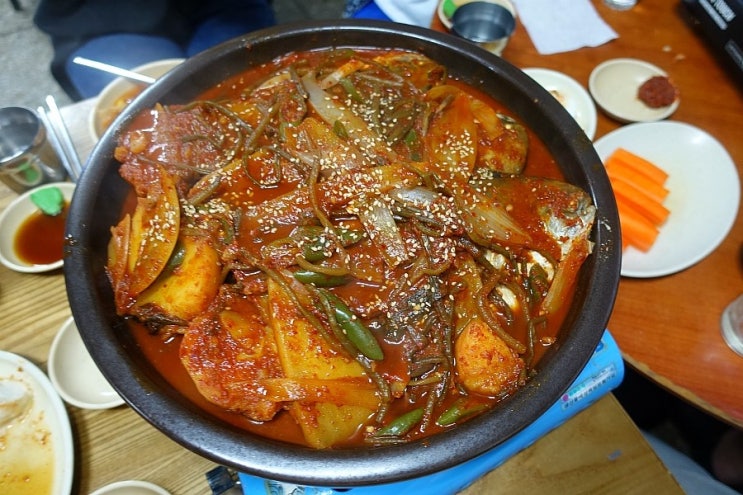 [가락시장 맛집] 원조포차 - 매콤칼칼 중독성 있는 병어찜