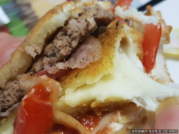  버거킹 통모짜와퍼 세트 가격 이 맛에 통못자!