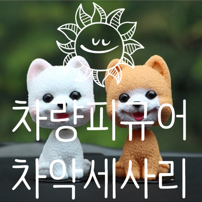  차량피규어 자동차실내꾸미기 차악세사리