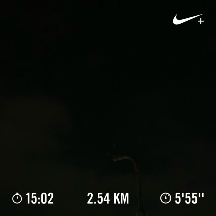  조깅 4일차