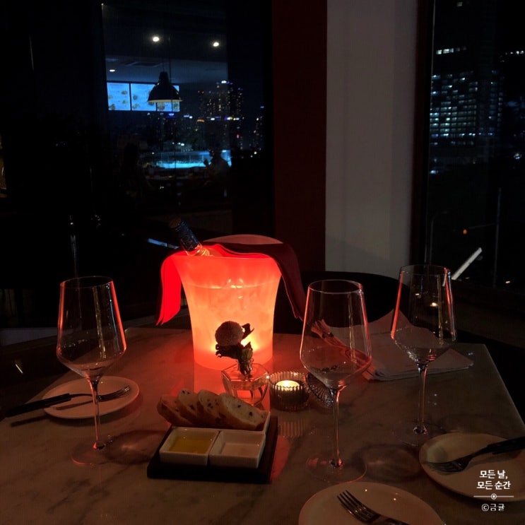  부산 해운대 와인바 달맞이길 분위기 좋은 문텐바
