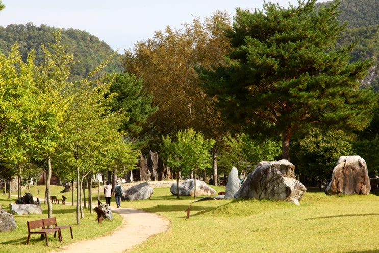 (평창여행) 기암괴석의 쉼터, 평창바위공원!