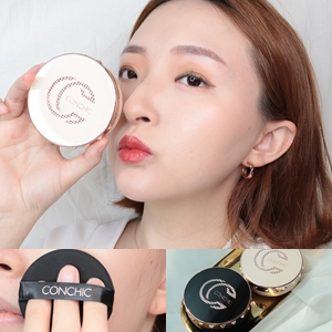  커버쿠션 추천 컨시크 올데이 커버 쿠션 피부표현 지속력까지 완벽!
