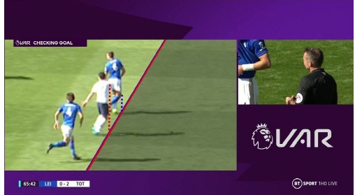  손흥민 Var 오프사이드 사건으로 논란중