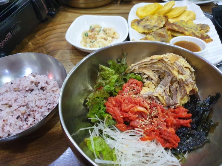  24시간 해운대 점례네/ 육회비빔밥과 간장게장이 맛있는곳!!