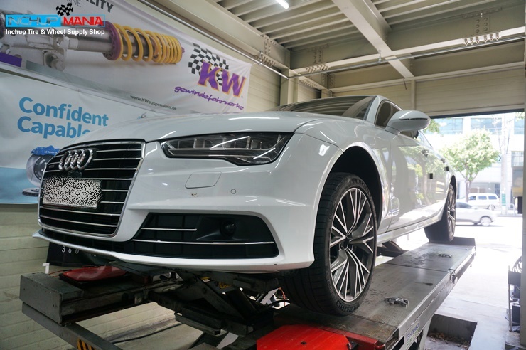  양천구 목동 아우디 A7 미쉐린타이어 PS4S 265/35R20 교체