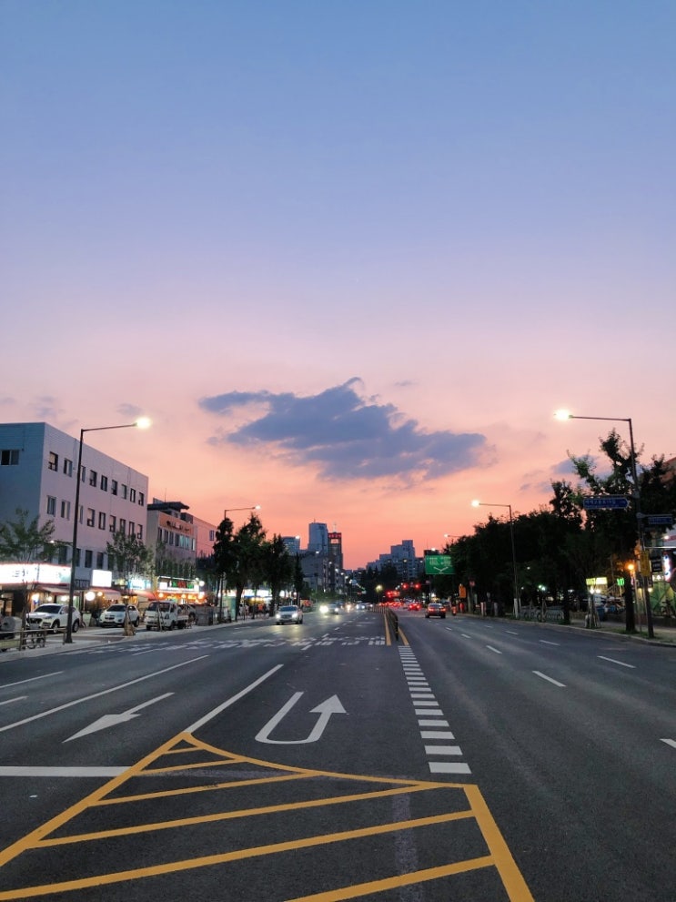 가을 저녁에 뭐해요? 한강에서 라면 추천해요~