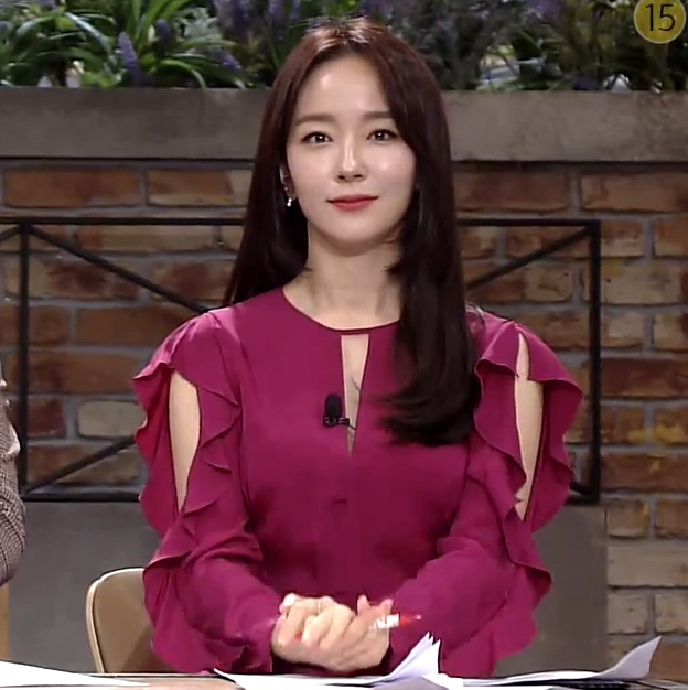  190924 SBS 본격연예 한밤 박선영 아나운서 캡쳐 뽀뽀녀