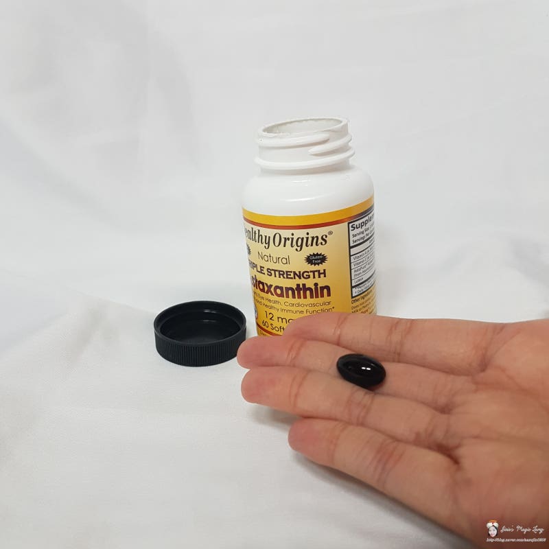 [눈 영양제] 포도막염 환자의 내 돈주고 산 Healthy Origins 아스타잔틴 효능 항산화 영양제 5