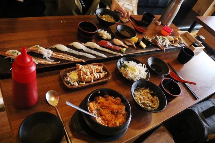  [평택 용이동 맛집] BIG 스시, BIG 롤! 1M 도마 초밥 '스시도마'