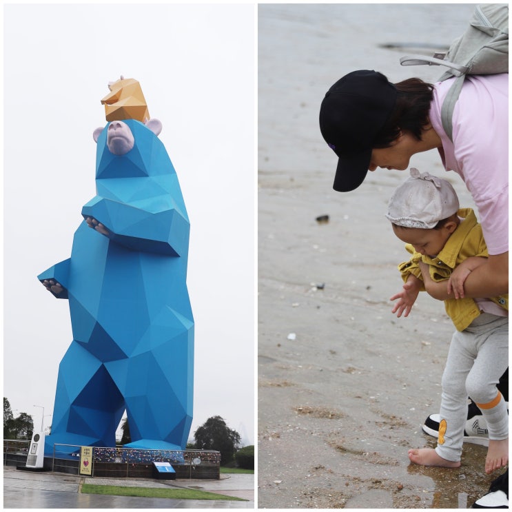  을왕리해수욕장 갔다가 영종대교휴게소 나들이까지!