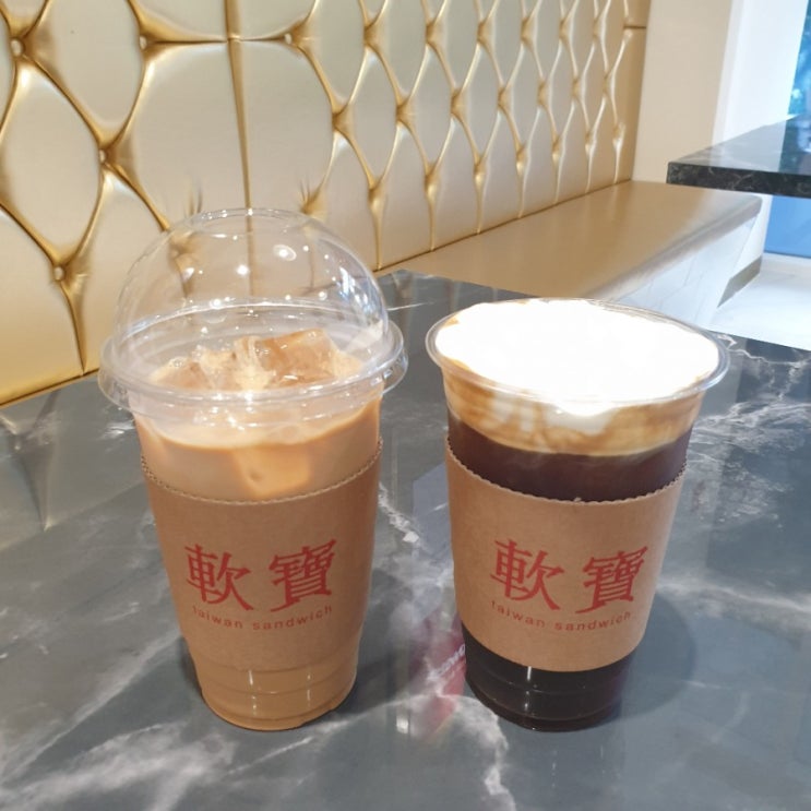  가산카페투어10 루안바오 대만샌드위치 메뉴 및 가격