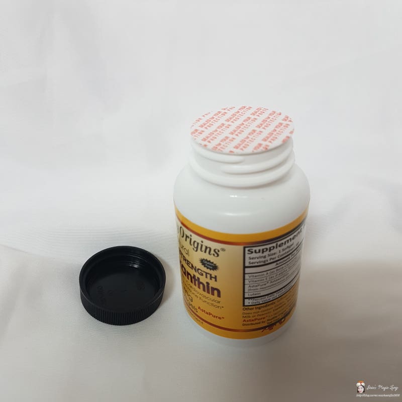 [눈 영양제] 포도막염 환자의 내 돈주고 산 Healthy Origins 아스타잔틴 효능 항산화 영양제 4