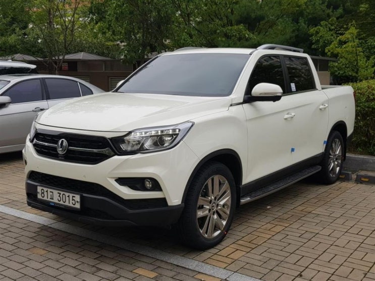  쌍용 렉스턴스포츠 2.2 디젤 4WD 노블레스중고차 걸어다니기 힘든날씨야