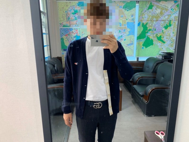 메종키츠네 가디건 사이즈 리뷰 : 네이버 블로그 메종키츠네 가디건 사이즈 리뷰 : 네이버 블로그