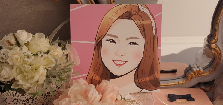  일러스트 청첩장, 세상에 하나뿐인 나만의 청첩장~