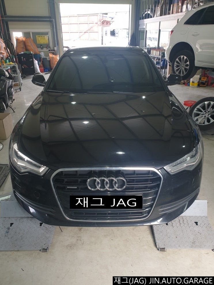  하남수입차정비 아우디 C6 A7 3.0 TDI 오일쿨러 누유, 누수 수리 및 DPF 클리닝 (송파 위례 강동 고덕 미사 남양주 구리) 수입차 정비 재그(JAG)