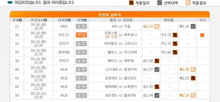 2019.09.24 어제 망할 야구의 흔적들 2019.09.24 어제 망할 야구의 흔적들