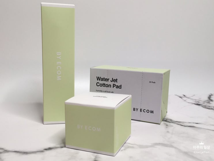  모공관리 기초케어 바이애콤 하트리프 포어리스 워터&크림