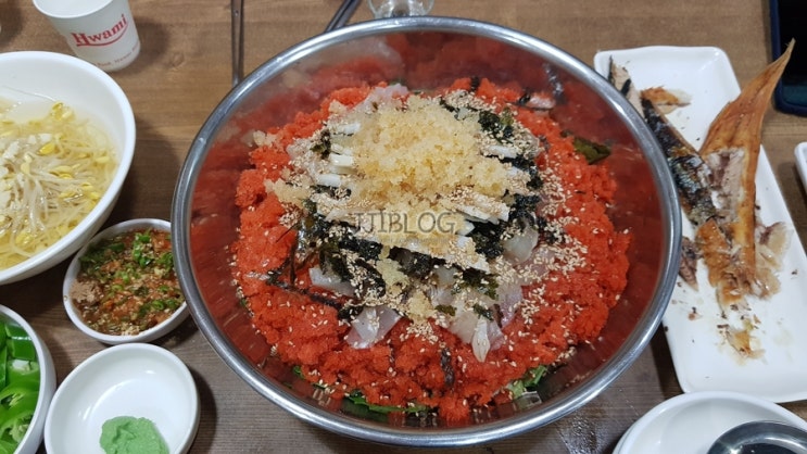  신도림 광영수산 물회는 후회 없는 곳