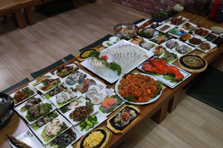  연안부두 60첩반상 가격