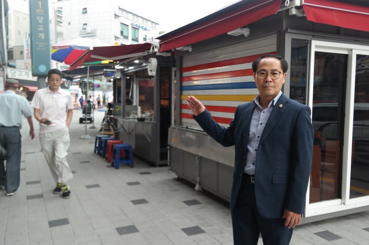  지하철4호선 당고개역 주변 노점상 정비 완료