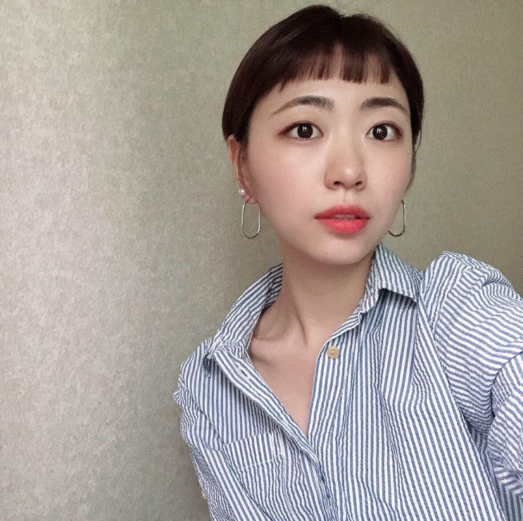  후기가 없어서 직접 올리는 여자 숏컷 처피뱅 후기 (셀카 많음 주의)