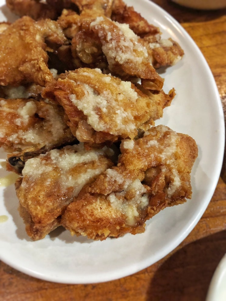  [명일동] 스카이마늘치킨. 살살녹는 생마늘소스. 누가 치킨 싫다구요?!