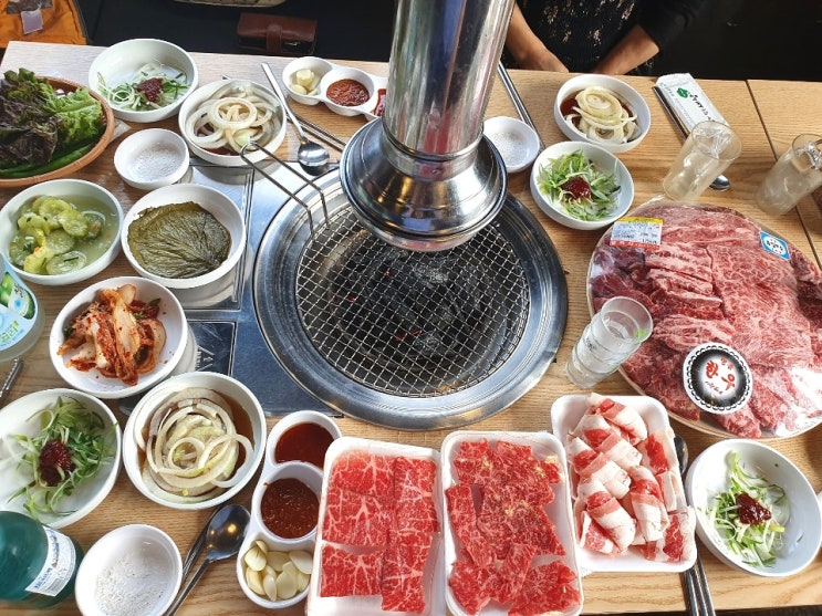  마장동 축산시장 투뿔한우 파티