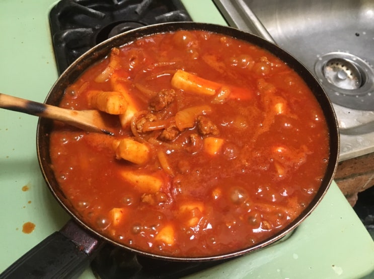  [D+221] 지진대피훈련 y 떡볶이