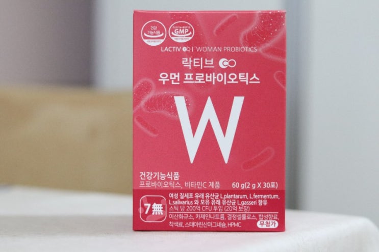  여성유산균/질유산균 추천, 락티브우먼 프로바이오틱스