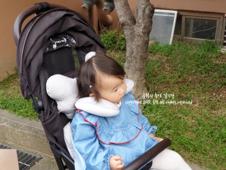  사계절유모차라이너 든든한 에시앙 목쿠션